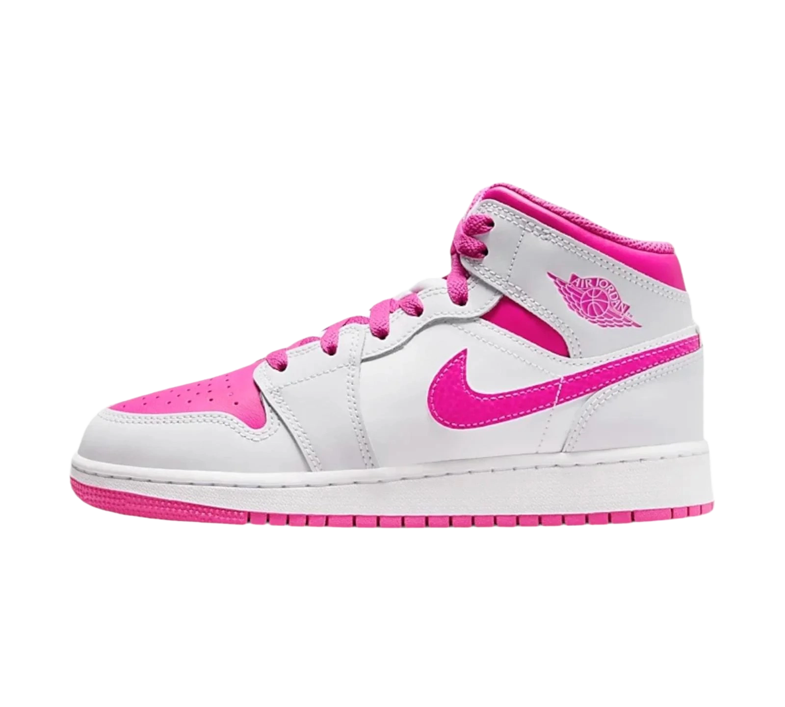Jordan 1 Mid Fire Pink