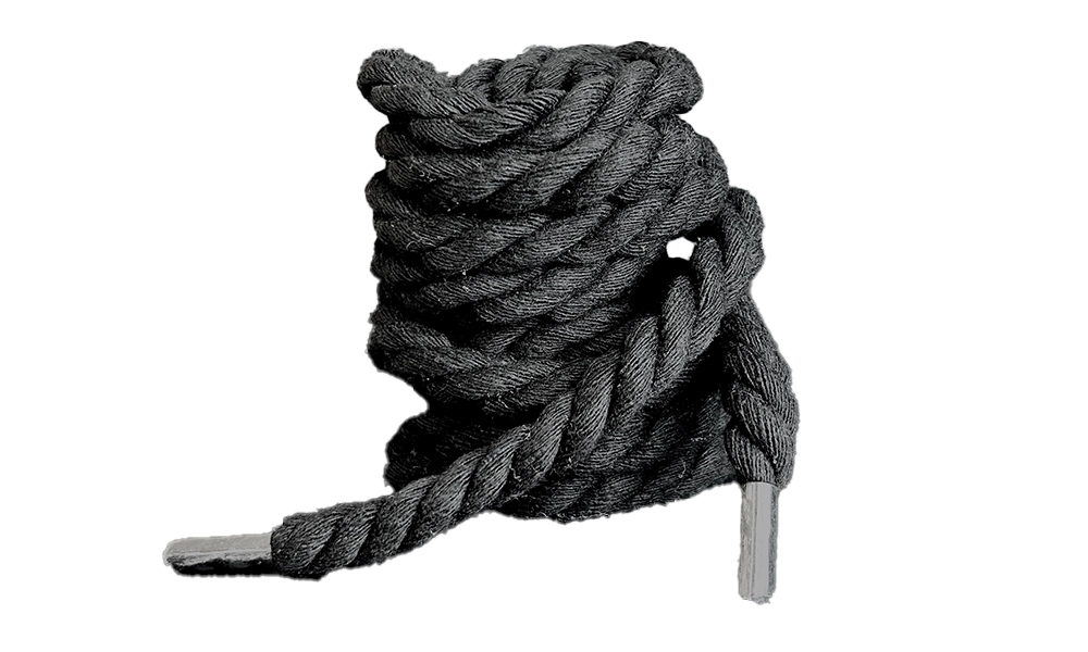 Rope Lace Black 8mm