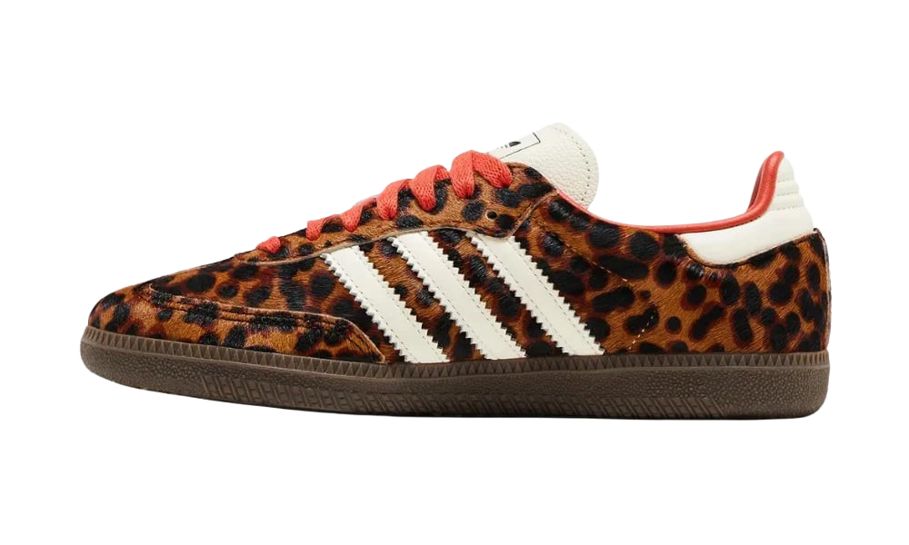 Adidas Samba OG Preloved Red Leopard (Women's)