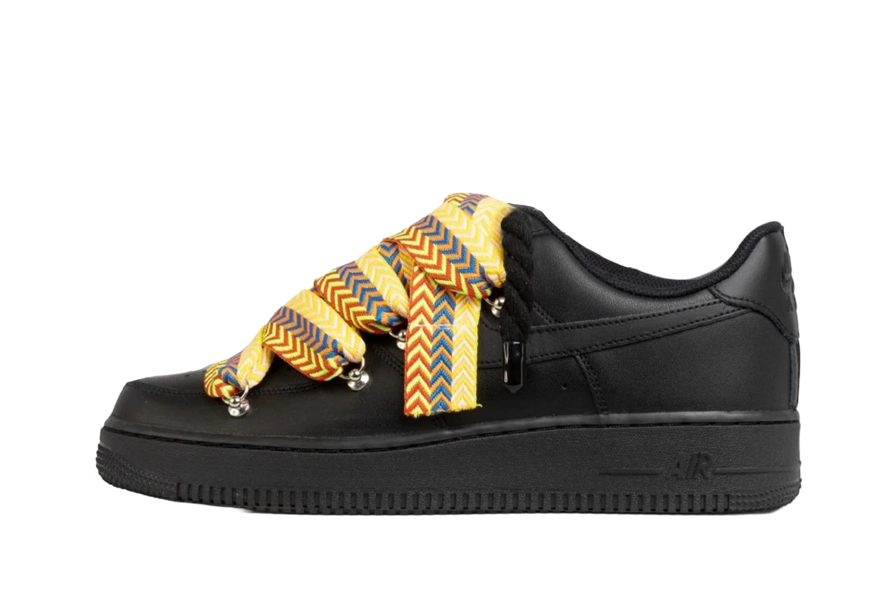 Nike Air Force 1 Low '07 Black / Lanvin Yellow Rope
