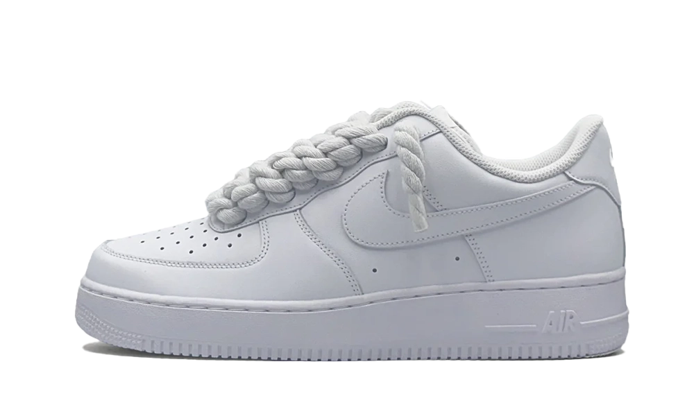 Nike Air Force 1 Low White Rope Lace
