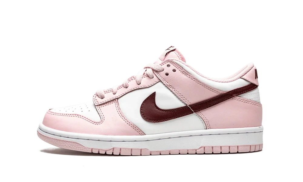 Nike Dunk Low Pink Foam Red White (GS)
